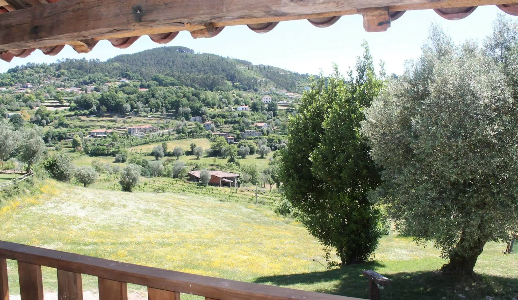 Casa do Compadre east-facing balcony