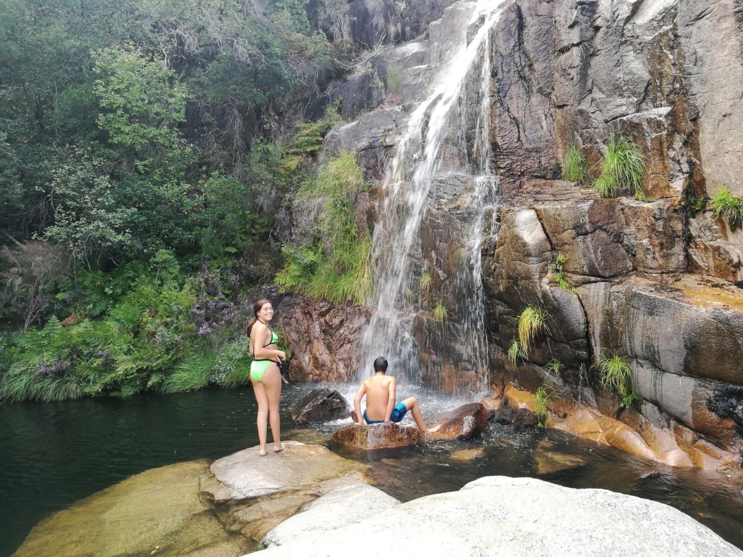 A waterfall or watermill walk
