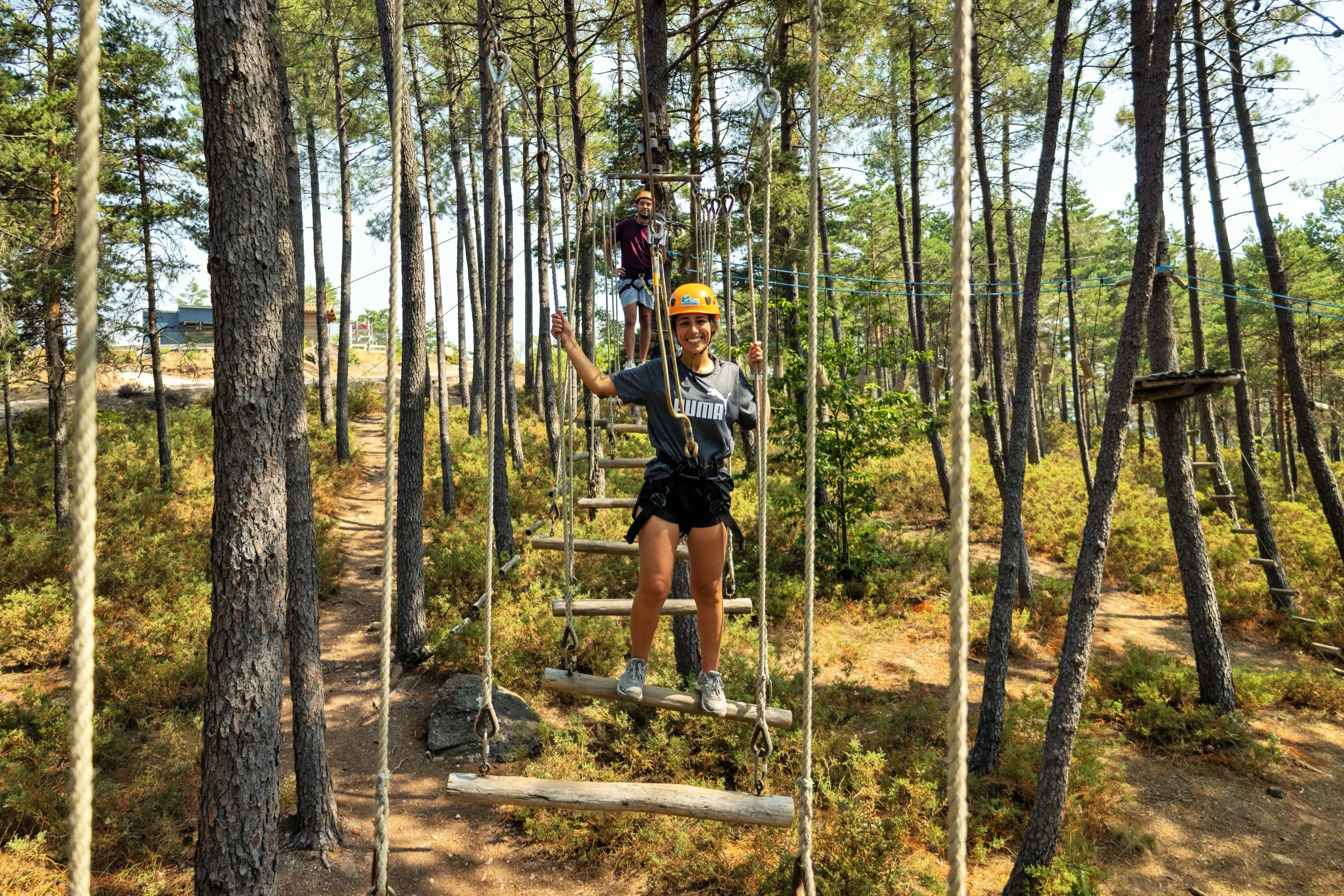 Percurso Aventura · treetop course